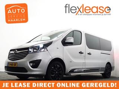 Opel VIVARO 1.6 CDTI L2 DC 5/6 Pers Formula- 2x Schuifdeur, Verwarmd Sport Leder, Keyless, Clima, Cruise