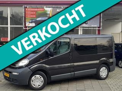 Opel VIVARO 1.9 CDTI DC 2004 Zwart Airco/Nette Bus/VERKOCHT!