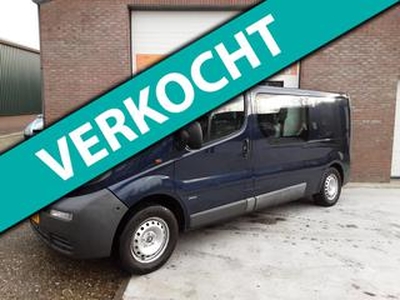 Opel VIVARO 1.9 DI 2.9T L2h1 Crewcab 2003 AIRCO/NAP/NWE APK!