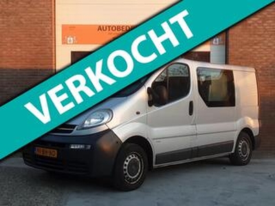 Opel VIVARO 1.9 DI L1 H1 DC 1e eigenaar/Youngtimer/Marge!