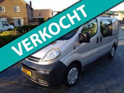 Opel VIVARO 1.9 DTI L1 H1 DC