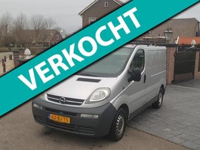 Opel VIVARO 1.9DI L1h1 2003 178DKM NAP!/Nette Bus!/VERKOCHT!