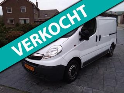 Opel VIVARO 2.0 CDTI L1H1 3 stuks met dubbele schuifdeuren