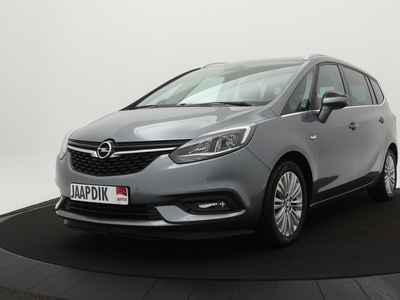 Opel Zafira BWJ 2018 / 141 PK 1.4 Turbo 7 persoons / Clima / Navi / Cruise / PDC v+a / Camera a. / Privacy Glass / Lichtmetaal /