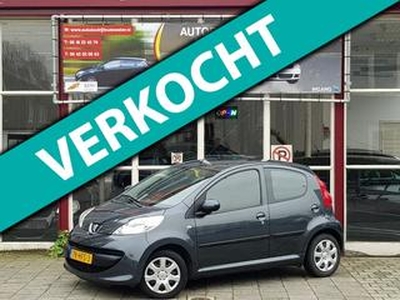 Peugeot 107 1.0 5DR 2007 Grijs Airco/Elek Pakket/VERKOCHT!