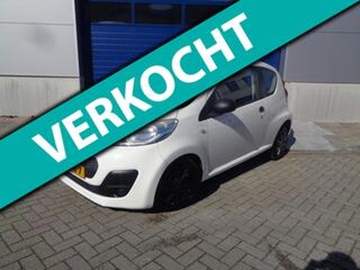 Peugeot 107 1.0 Access Accent Airco!! NAP!! 2012!! Wit!!