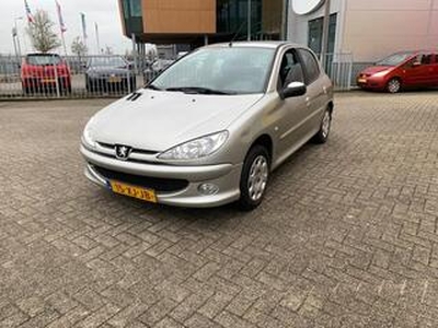 Peugeot 206 1.4 Forever Grijs 2007 Stuurbekr Elek ramen 5drs