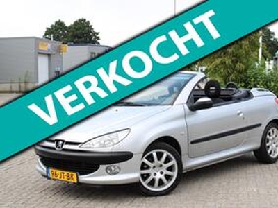 Peugeot 206 CC 1.6-16V CABRIO l ELEKTR PAK l APK 08-2021