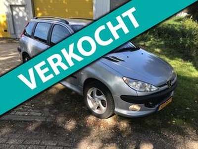 Peugeot 206 SW 1.6-16V XS GEZOCHT GEVRAAGD 106 206 307 207 EXPERT PARTNER BOXER