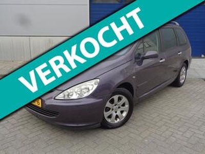 Peugeot 307 SW 2.0 16V Airco!! Leder!! Panorama! 170DKM NAP!