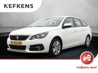 PEUGEOT 308 SW Active Pack 110pk | Navigatie | Climate Control | Cruise Control | Parkeersensoren | Apple Carplay / Android Auto | DAB+ radio | All seasonbanden | Trekhaak | 16