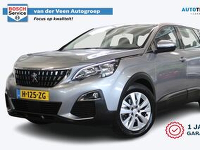 Peugeot 5008 1.2 PureTech Blue Lease Executive | Incl. 1 jaar garantie | 7 pers. | Apple carplay | Draadloos tel. laden | Lane assist | Cruise | Clima | Navigatie | Virtual dashboard | Parkeersensoren | Nieuwstaat |