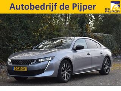 Peugeot 508 1.6 PureTech 181 KP GT Line VOL, DIGITALE TELLERS, CAMERA, KEYLESS, NAVI, CARPLAY, STOELVERW, FULL LED, Z+W BANDEN