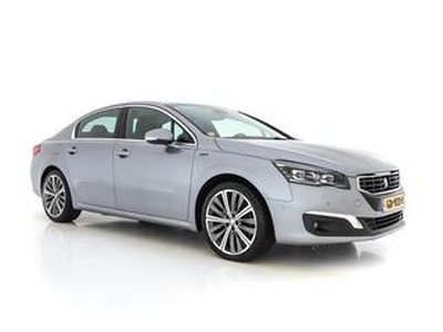 Peugeot 508 2.0 Blue HDi GT-LINE Leather-Pack Aut. *VOLLEDER | NAVI-FULLMAP | FULL-LED | JBL-AUDIO | CAMERA | ECC | PDC | CRUISE | MEMORY | MASSAGE | DAB | HUD*