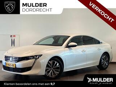 Peugeot 508 Berline Allure 1.5 BlueHDi 130pk EAT8 AUTOMAAT NAVI | CAMERA | FULL-LED | KEYLESS ENTRY | ADAPTIVE CRUISE | INPARKEERASSISTENT