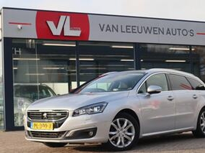 Peugeot 508 SW 1.6 BlueHDi Blue Lease Executive | 02-2025 APK | Leer | Navigatie | Automaat | Trekhaak