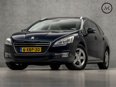 Peugeot 508 SW 1.6 THP Luxury Automaat (KETTING VERVANGEN, PANORAMADAK, WIT LEDER, STOELVERWARMING, NAVIGATIE, CRUISE CONTROL, BLUETOOTH, PARKEERSENSOREN, LM VELGEN, NIEUWSTAAT)