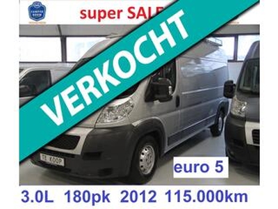 Peugeot BOXER Z. 3.0L 180pk L3H2 Euro 5 AHK 3000kg