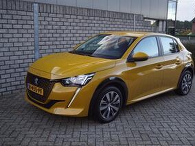 Peugeot e-208 EV Active 50 kWh Autom 136PK Navi Clima Cruise Botswaarschuwing Rijbaan Assist PDC Apple Carplay Drive Alert