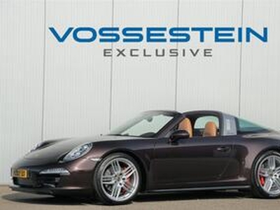 Porsche 911 3.8 Targa 4S / Org. NL / Sport Chrono / Sportuitlaat / 52dkm NAP / Stoelvent. / Led koplampen / Uniek!