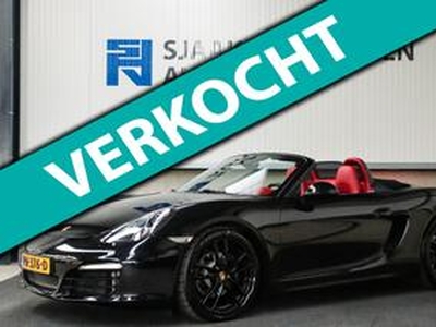 Porsche BOXSTER 2.7 PDK 265pk 6-Cilinder|NIEUW MODEL|Dealer|Lederen sportstoelen elektrisch+Memory|PASM|LED|Xenon|PDC|19inch Black