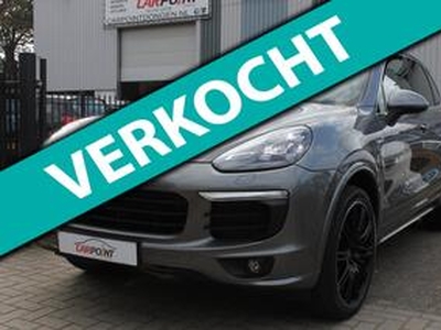 Porsche CAYENNE 3.0 S E-Hybrid Platinum Edition 426PK Full options!