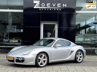 Porsche CAYMAN S 3.4 AUT 2006 Grijs Youngtimer!/ECC/113DKM/ Nieuwe APk bij aflevering!!