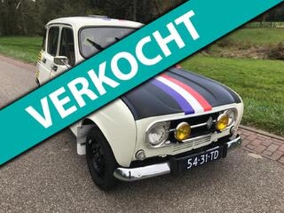 Renault 4 Rally met R 6 motor