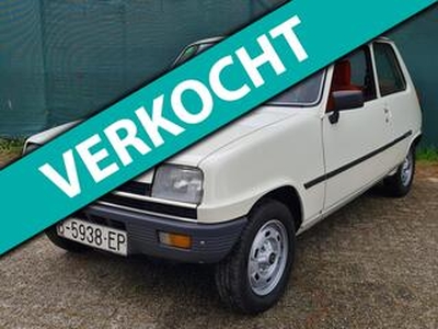 Renault 5 *OER* R5 GTL uit Spanje van 1e eig. UNIEK