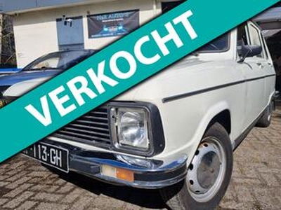 Renault 6 R 6 TL, * 1e eigenaar ** roestvrij **