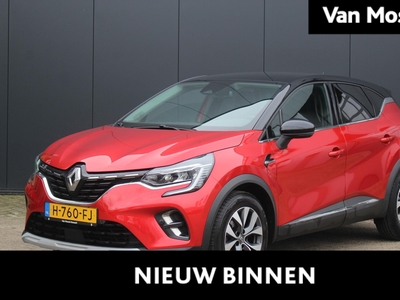 RENAULT CAPTUR 1.0 TCe 100Pk Intens | Navigatie | Carplay | Parkeersensoren Voor & Achter | Camera | Climate Control | Cruise Control | Privacy Glass | Lichtmetalen Velgen |