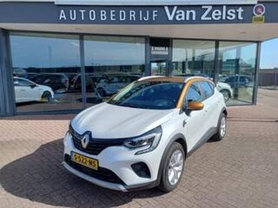 Renault CAPTUR 1.3 TCe 140 Intens Automaat 11.000 km!! Climatronic, Multimedia, Cruise control, Elelektrische ramen en spiegels, Rijbaanbegeleiding, Parkeersensoren, Camera , Nieuwstaat, BOVAG