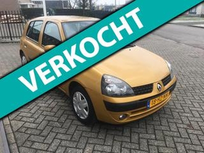 Renault CLIO 1.2-16V Dynamique [bj 2002] 5DRS/ WEINIG KM'S!