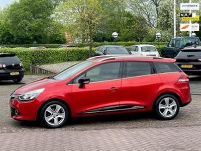 Renault CLIO Estate 0.9 TCe Dynamique,bj.2014,kleur:rood,climate,navigatie,sportvelgen,APK tot 04/2025 en NAP met 199493 km.etc.