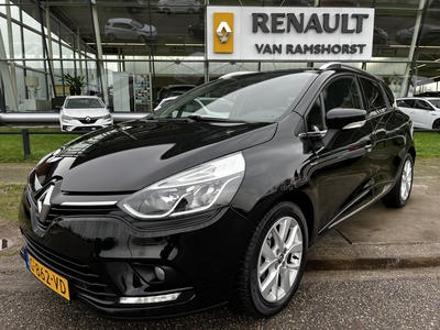 RENAULT CLIO Estate 0.9 TCe Limited / 1e eigenaar / Apple Carplay - Android Auto / PDC A / Keyless / Armsteun / 16'' LMV /