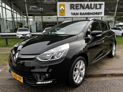 RENAULT CLIO Estate 0.9 TCe Limited / 1e eigenaar / Apple Carplay - Android Auto / PDC A / Keyless / Armsteun / 16'' LMV /