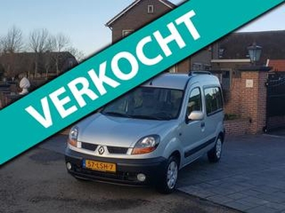 Renault KANGOO 1.2 16V 2004 Grijs 5-Persoons/Airco/VERKOCHT!