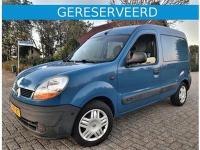 Renault KANGOO 1.6-16V Benzine met Zijdeur, Trekhaak, NL Auto