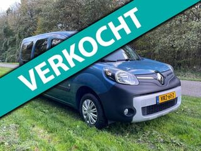 Renault KANGOO Z.E. lang 5 persoons Maxi (ex Accu) Rijklaar incl.apk!! 5 persoons lange uitvoering