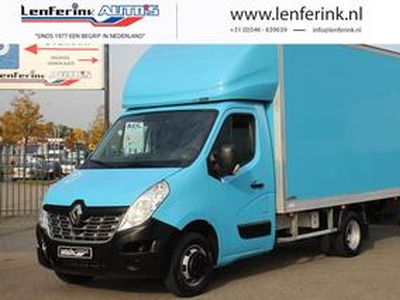 Renault MASTER 2.3 DCi 130 pk Bakwagen met Laadklep Dubbel Lucht 20m3 Airco, Cruise control, Dakspoiler LxBxH 425x207x230 cm