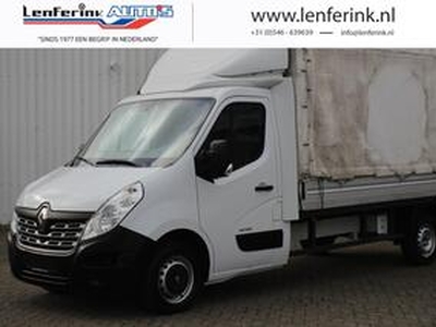 Renault MASTER 2.3 DCI 130 pk Pick Up / Open Laadbak met Huif Airco, LxBxH 420x207x186, Dakspoiler