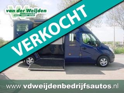 Renault MASTER 2.3D Barbot Paardenauto Dubbele Cabine 163 PK!!!