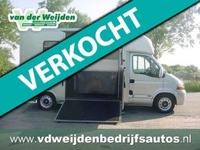 Renault MASTER 2.5 D 2-Paards Paardenauto