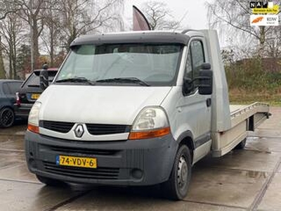 Renault MASTER T35 2.5 dCi L3 H1 DC OPRIJWAGEN LIER 6BAK LUCHTVERING