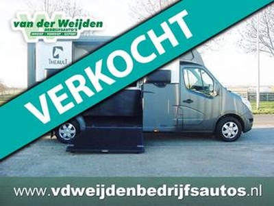 Renault MASTER `Theault` Paardenauto 170 PK Automaat Dubbele Cabine NIEUW!!