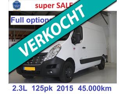 Renault MASTER Z. L2H2 L2H2 2015 45000km Navi Cruise Airco (3 stuks)