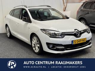 Renault MEGANE Estate 1.2 Bose Automaat STOF/LEDER NAVIGATIE CRUISE CONTROL PANORAMA SCHUIF/KANTELDAK KEYLESS GO PDC ZEER MOOI !! LOCATIE 1001