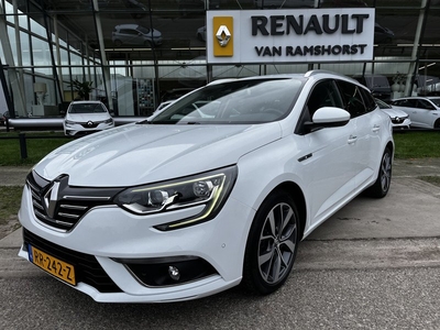 Renault Mégane Estate 1.2 TCe Bose / 1e eigenaar / Trekhaak / 130 PK / Camera / PDC V+A / Armsteun / Keyless / 17'' LMV /