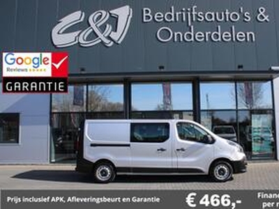 Renault TRAFIC 1.6 dCi T29 L2H1 DC Comfort Marge Cruise Airco Navi ?466,- P/mnd