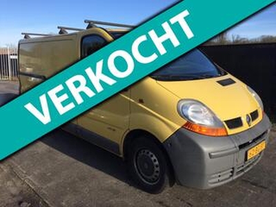 Renault TRAFIC 1.9 dCi L2 VIVARO MASTER EXPRESS KANGOO GEZOCHT GEVRAAGD